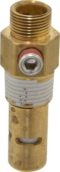 Conrader - 1/2" Brass Check Valve - In-Tank, Comp x MNPT - Makers Industrial Supply