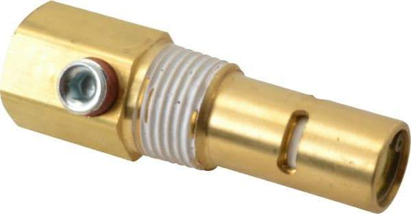 Conrader - 3/8 x 1/2" Brass Check Valve - In-Tank, FNPT x MNPT - Makers Industrial Supply