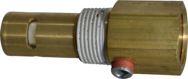 Conrader - 3/4 x 3/4" Brass Check Valve - In-Tank, FNPT x MNPT - Makers Industrial Supply