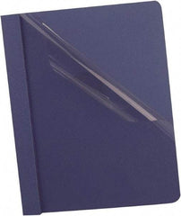 OXFORD - 11" Long x 8" Wide Report Cover - Dark Blue - Makers Industrial Supply