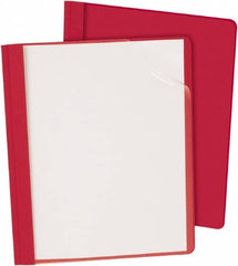 OXFORD - 11" Long x 8" Wide Report Cover - Red - Makers Industrial Supply