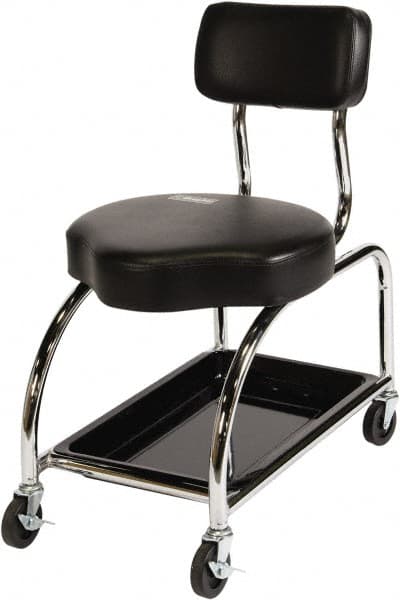 ShopSol - Swivel & Adjustable Stools Type: Repair/Maintenance Stool Base Type: Tubular Steel - Makers Industrial Supply