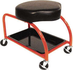 ShopSol - Swivel & Adjustable Stools Type: Repair/Maintenance Stool Base Type: Tubular Steel - Makers Industrial Supply