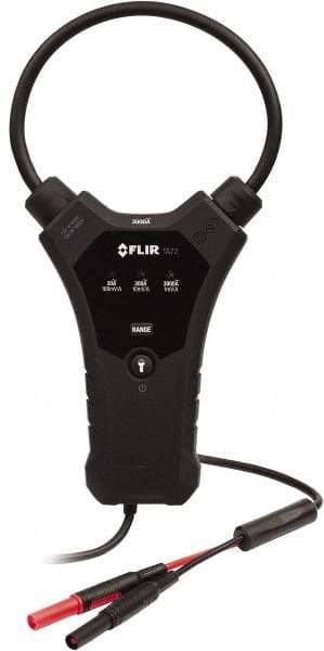 FLIR - Black Electrical Test Equipment Current Probe - Use with Most DMMs and Clamp Meters that use Banana Plugs and Output is a Voltage Signal - Makers Industrial Supply