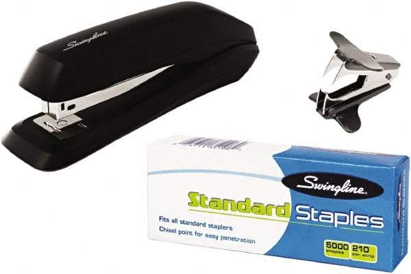 Swingline - 15 Sheet Full Strip Desktop Stapler - Black - Makers Industrial Supply