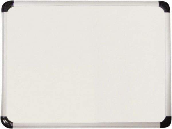 Universal One - 48" High x 72" Wide Magnetic Dry Erase Board - Porcelain, Includes Accessory Tray/Rail & Mounting Kit - Makers Industrial Supply