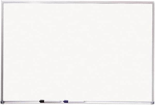 Mead - 48" High x 72" Wide Dry Erase - Melamine, Includes Mounting Kit - Makers Industrial Supply