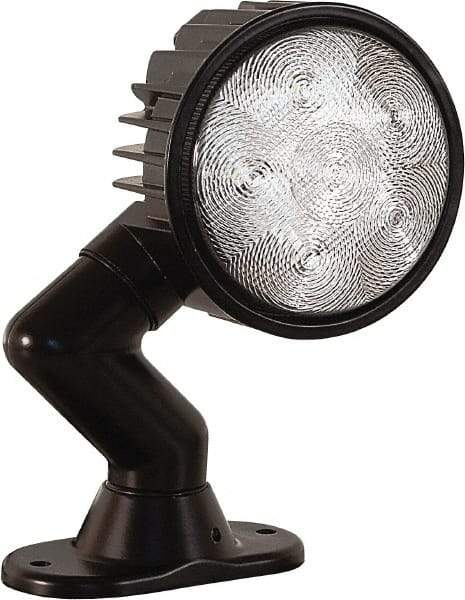 Buyers Products - 12 to 24 Volt, Clear Flood Beam Light - 1.5 Amps, 1,350 Lumens, 6 LED Lamp - Makers Industrial Supply