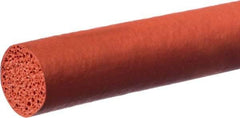 Value Collection - 100' Long, Silicone Foam Cord - 1/8" Diam, Red - Makers Industrial Supply