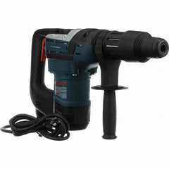 Bosch - 120 Volt 1-9/16" Keyless Chuck Electric Rotary Hammer - 0 to 3,600 BPM, 0 to 350 RPM - Makers Industrial Supply