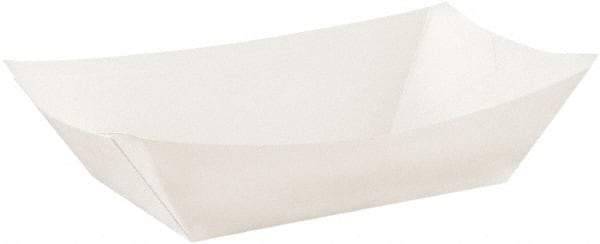 Dixie - Kant Leek Polycoated Paper Food Tray, 3 Pound, 250/Pack 2/Case - White - Makers Industrial Supply