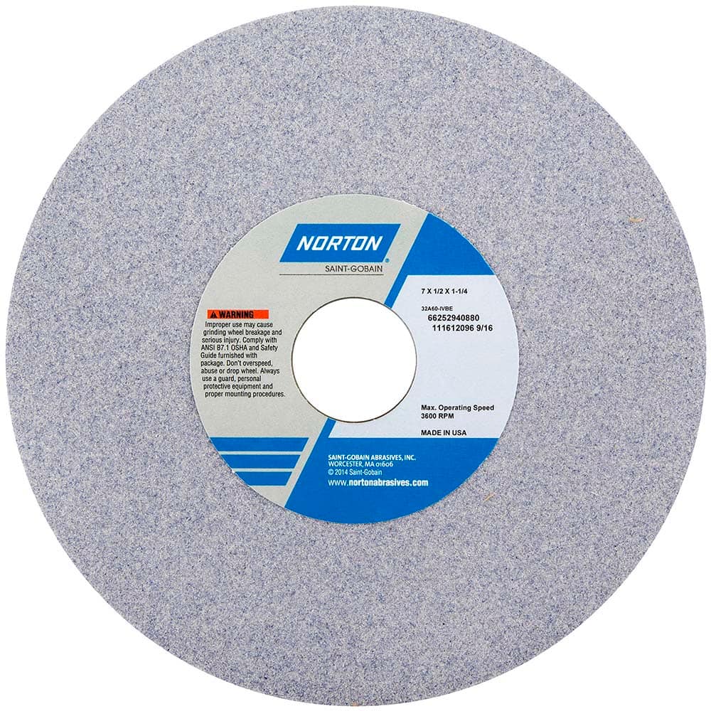 Norton - Tool & Cutter Grinding Wheels Wheel Type: Type 1 Wheel Diameter (Inch): 7 - Makers Industrial Supply