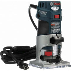 Bosch - Router Kits Router Type: D-Handle Speed (RPM): 15000-30000 - Makers Industrial Supply