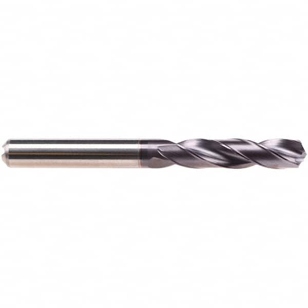 Emuge - 10.55mm 140° Spiral Flute Solid Carbide Screw Machine Drill Bit - Makers Industrial Supply