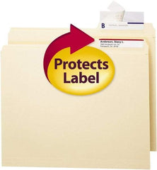 SMEAD - 100 Piece Clear Label Protector - 1.68" High x 3-1/2" Wide - Makers Industrial Supply