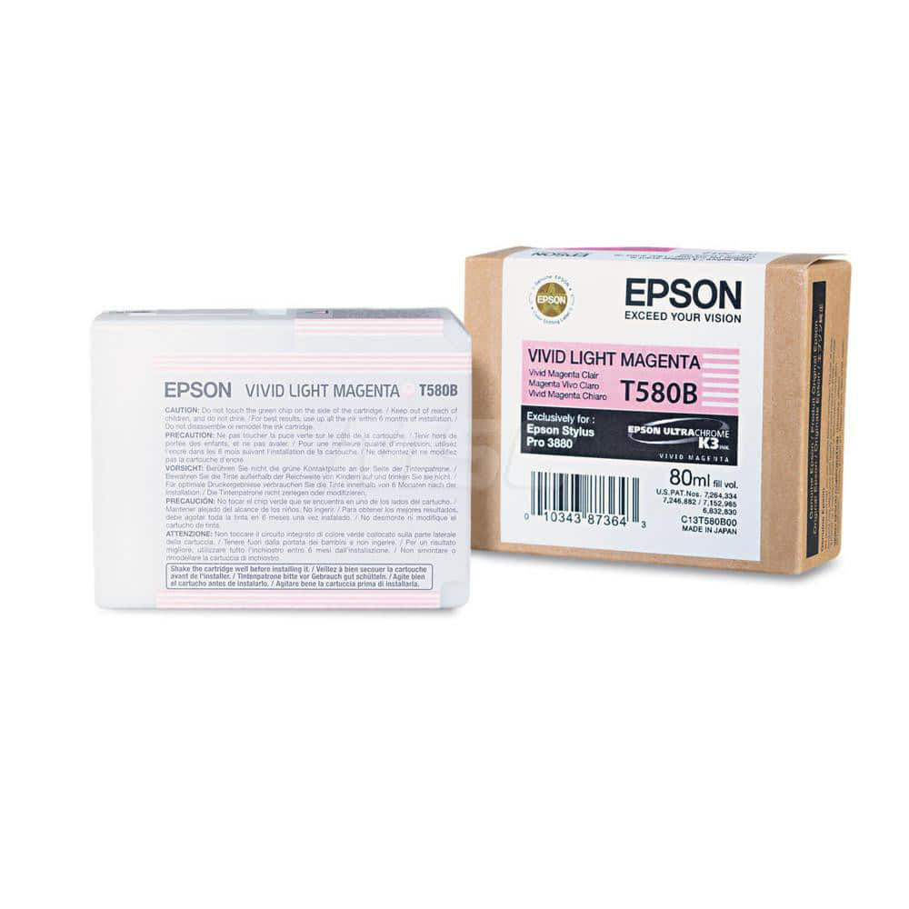 Epson - Office Machine Supplies & Accessories; Office Machine/Equipment Accessory Type: Ink Cartridge ; For Use With: Epson Stylus Pro 3880 Graphic Arts Edition; Epson Stylus Pro 3800 Portrait Edition; Epson Stylus Pro 3880 Signature Worthy Edition Print - Exact Industrial Supply