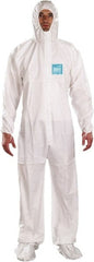 Ansell - Size 4XL Film Laminate Chemical Resistant General Purpose Coveralls - Makers Industrial Supply