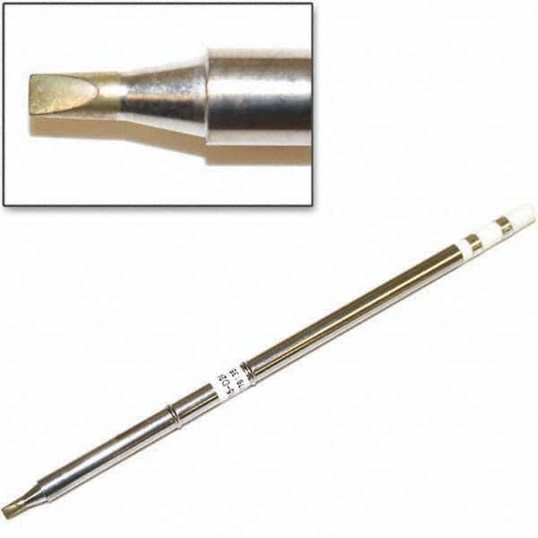 Hakko - Soldering Iron Tips Type: Chisel Tip For Use With: FM-203;FM-204;FM-205;FM-951 & FM-206 Stations - Makers Industrial Supply