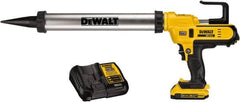 DeWALT - 29 oz Full Barrel Battery Caulk/Adhesive Applicator - Use with 10 to 20 oz Sausage Packs - Makers Industrial Supply