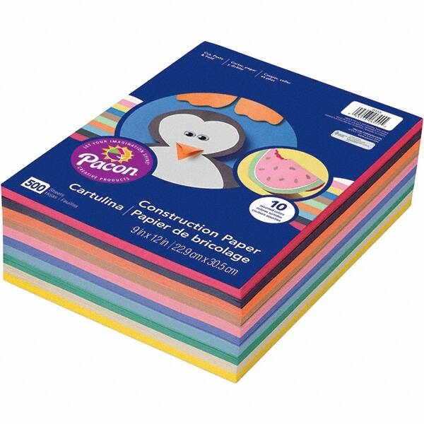 Pacon - Assorted Colors Construction Paper - Use with Craft Projects - Makers Industrial Supply