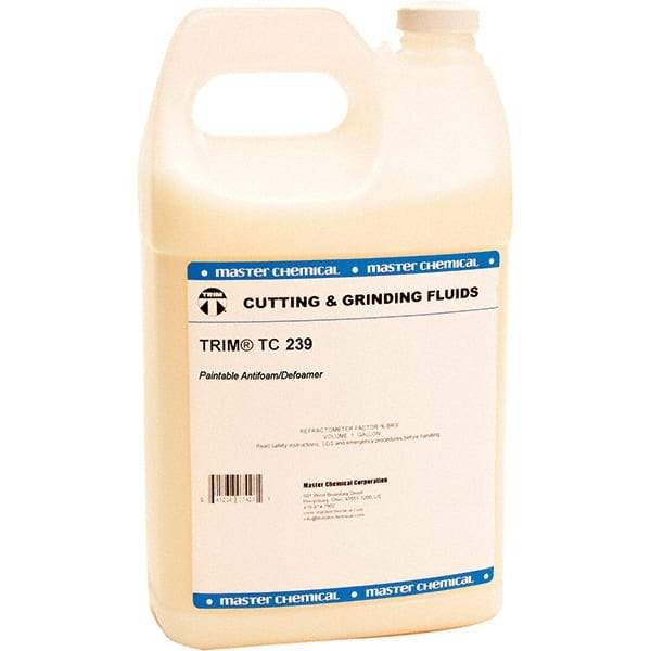 Master Fluid Solutions - 1 Gal Jug Defoamer Additive - Low Foam, Series Trim TC 239 - Makers Industrial Supply