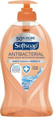 SoftSoap - 11.25 oz Pump Bottle Liquid Soap - Orange (Color), Crisp Clean Scent - Makers Industrial Supply