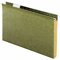 Pendaflex - 9-1/2 x 14-1/2", Legal, Standard Green, Hanging File Folder - 11 Point Stock, 1/5 Tab Cut Location - Makers Industrial Supply