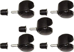 ShopSol - Black Casters - For Chairs - Makers Industrial Supply