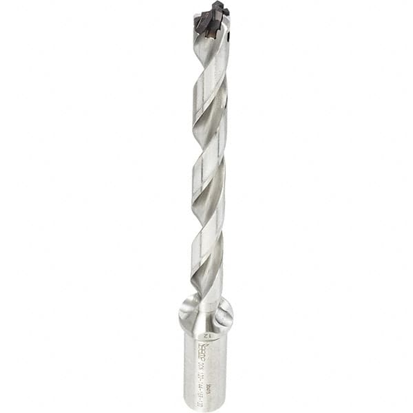 Iscar - 0.394 to 0.429" Diam, 12xD, 4.79" Max Drill Depth, 5/8" Shank Diam, 7-1/4" OAL, Replaceable Tip Drill - FCP, HCP-IQ, ICK, ICK-2M, ICM, ICN, ICP, iCP-2M, QCP-2M Insert, 10 Seat Size, DCN Toolholder, Series SumoCham - Makers Industrial Supply