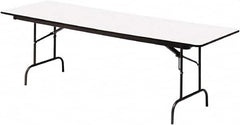 ICEBERG - 30" Long x 96" Wide x 29" High, Folding Table - Gray - Makers Industrial Supply