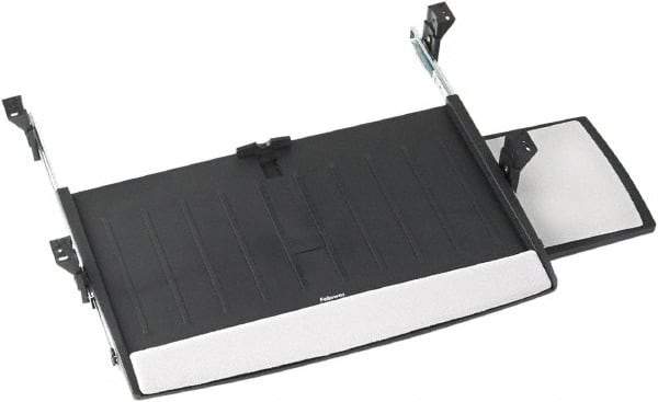 FELLOWES - Black Keyboard Drawer - Use with Keyboard - Makers Industrial Supply