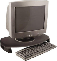 Kantek - Black Desktop Stand - Use with Monitor - Makers Industrial Supply