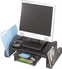 Safco - Black Printer/Copier Stand - Use with Monitor - Makers Industrial Supply