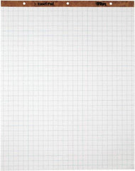 TOPS - Easel Pads, Quadrille Rule, 27 x 34, White, 50 Sheets, 4 Pads/Carton, Easel Pads - Use with Whiteboards, Chalkboards, Walls, Easel St&s - Makers Industrial Supply