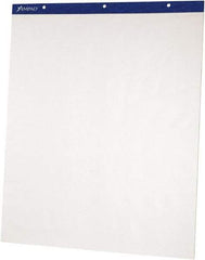 AMPAD - Flip Charts, Unruled, 27 x 34, White, 50 Sheets, 2/Pack, Flip Chart Easel - Use with Whiteboards, Chalkboards, Walls, Easel St&s - Makers Industrial Supply