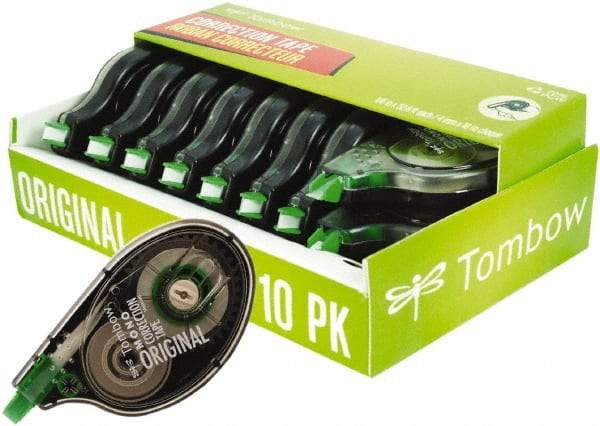 Tombow - 1/6" x 394" Correction Tape Non-Refillable - Makers Industrial Supply