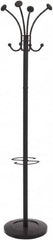 Alba - 8 Hooks, 16" Long x 16" Deep, Steel Floor Costumer - 70-1/2" High - Makers Industrial Supply