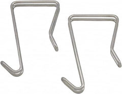 ALERA - 1/2" Long x 3-1/8" Deep, Steel Over the Panel Hook - 4-3/4" High - Makers Industrial Supply