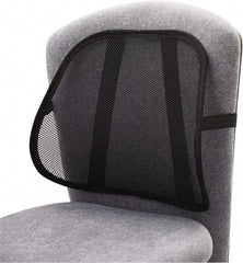 Safco - Black Backrest - For Chairs - Makers Industrial Supply