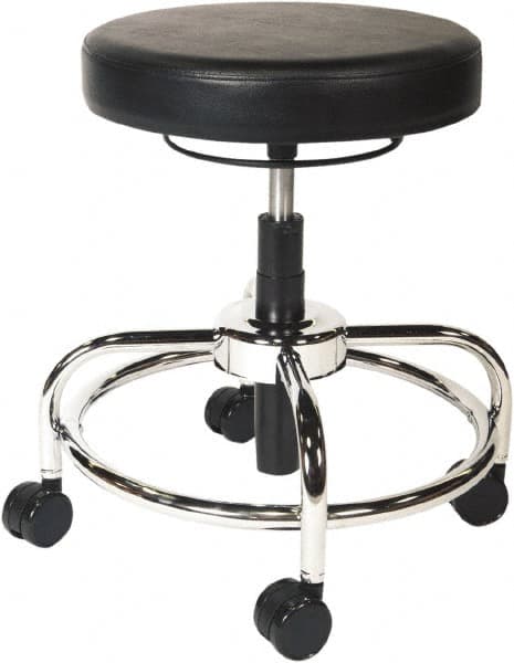 ALERA Plus - Swivel & Adjustable Stools Type: Adjustable Height Stool Base Type: Swivel - Makers Industrial Supply