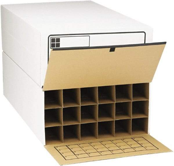 Safco - Roll File Storage Type: Roll Files Number of Compartments: 18.000 - Makers Industrial Supply