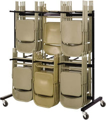 Safco - 84 Chairs Capacity Two-Tier Chair Cart - Use for Folding Chairs - Makers Industrial Supply