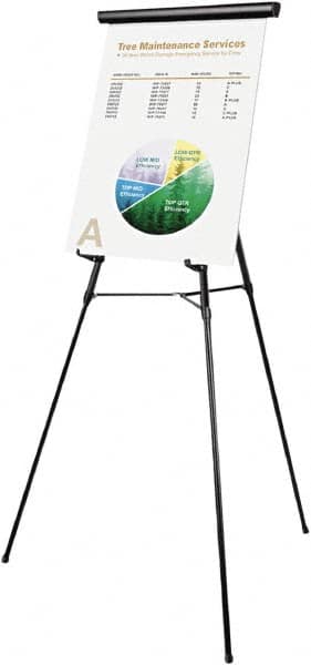 UNIVERSAL - Lightweight Tripod Easel - 34 to 64" High - Makers Industrial Supply