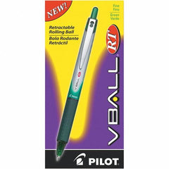 Pilot - Conical Roller Ball Pen - Green - Makers Industrial Supply