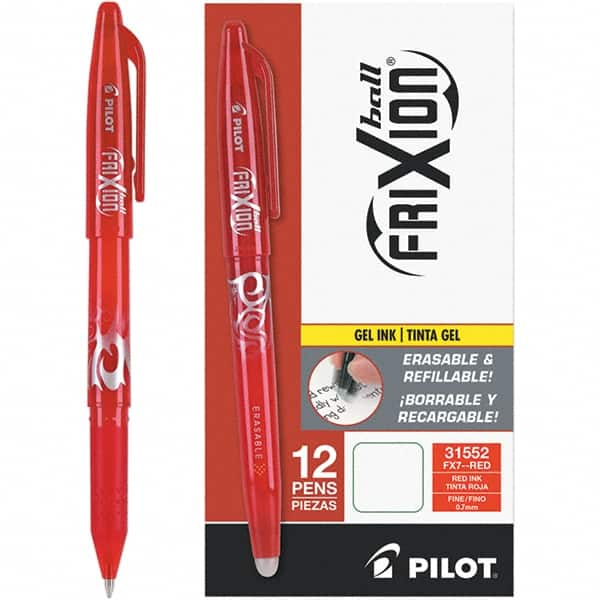 Pilot - Conical Gel Roller Ball Pen - Red - Makers Industrial Supply