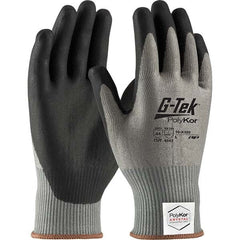 PIP - Size L, ANSI Cut Lvl A4, Puncture Lvl 3, Abrasion Lvl 4, Nitrile Coated PolyKor Xrystal Cut Resistant Gloves - Makers Industrial Supply