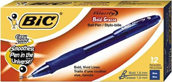 Bic - Conical Ball Point Pen - Blue - Makers Industrial Supply