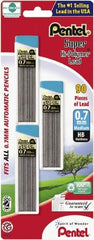 Pentel - 0.7mm Lead Lead Refills - Black - Makers Industrial Supply