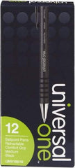 Universal One - Conical Ball Point Pen - Black - Makers Industrial Supply