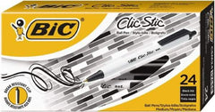 Bic - Conical Ball Point Pen - Black - Makers Industrial Supply